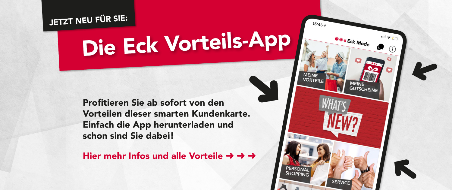 Die Eck Vorteils-App bei Eck Mode am Markt Kirchheim