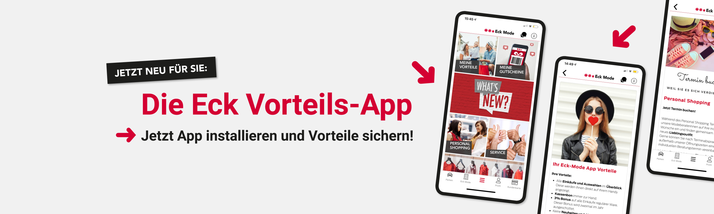 Eck Vorteils-App von Eck Mode am Markt Kirchheim